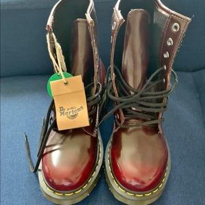 Dr. Martens Cherry Boots new with Tags